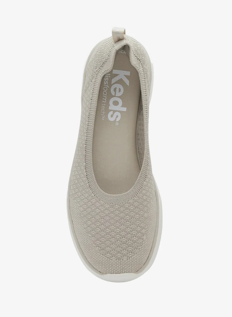 Keds Oatmeal Keds Women's BlissWalk Skimmer Casual Sneaker Cream for Women | Best Price UAE